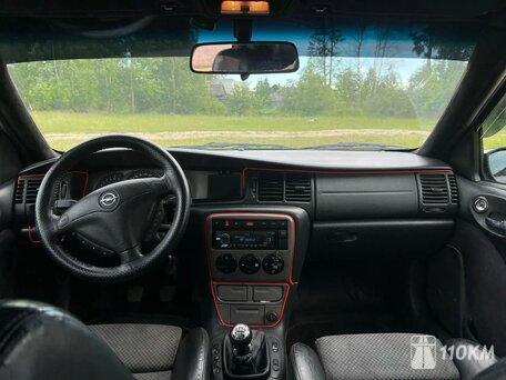 Opel, Vectra, 1800, 125, бензин, седан, механика, передний привод, среднее состояние, левый, синий, 250 000 ₽