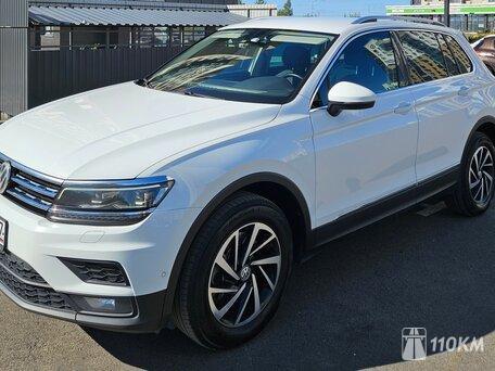 Volkswagen, Tiguan, 2000, 180, бензин, внедорожник, робот, полный привод, среднее состояние, левый, белый, 3 100 000 ₽