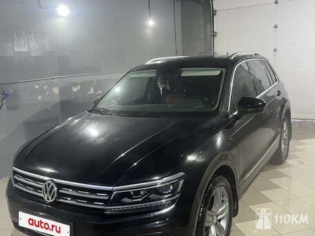 Volkswagen, Tiguan, 2000, 150, дизель, внедорожник, робот, полный привод, среднее состояние, левый, черный, 500 000 ₽