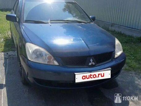 Mitsubishi, Lancer, 1600, 98 / 72 при 5000, бензин, седан, автомат, передний привод, среднее состояние, левый, синий, 270 000 ₽