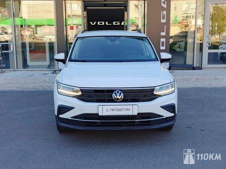 Volkswagen, Tiguan, 1400, 150, бензин, внедорожник, механика, передний привод, среднее состояние, левый, белый, 2 650 000 ₽